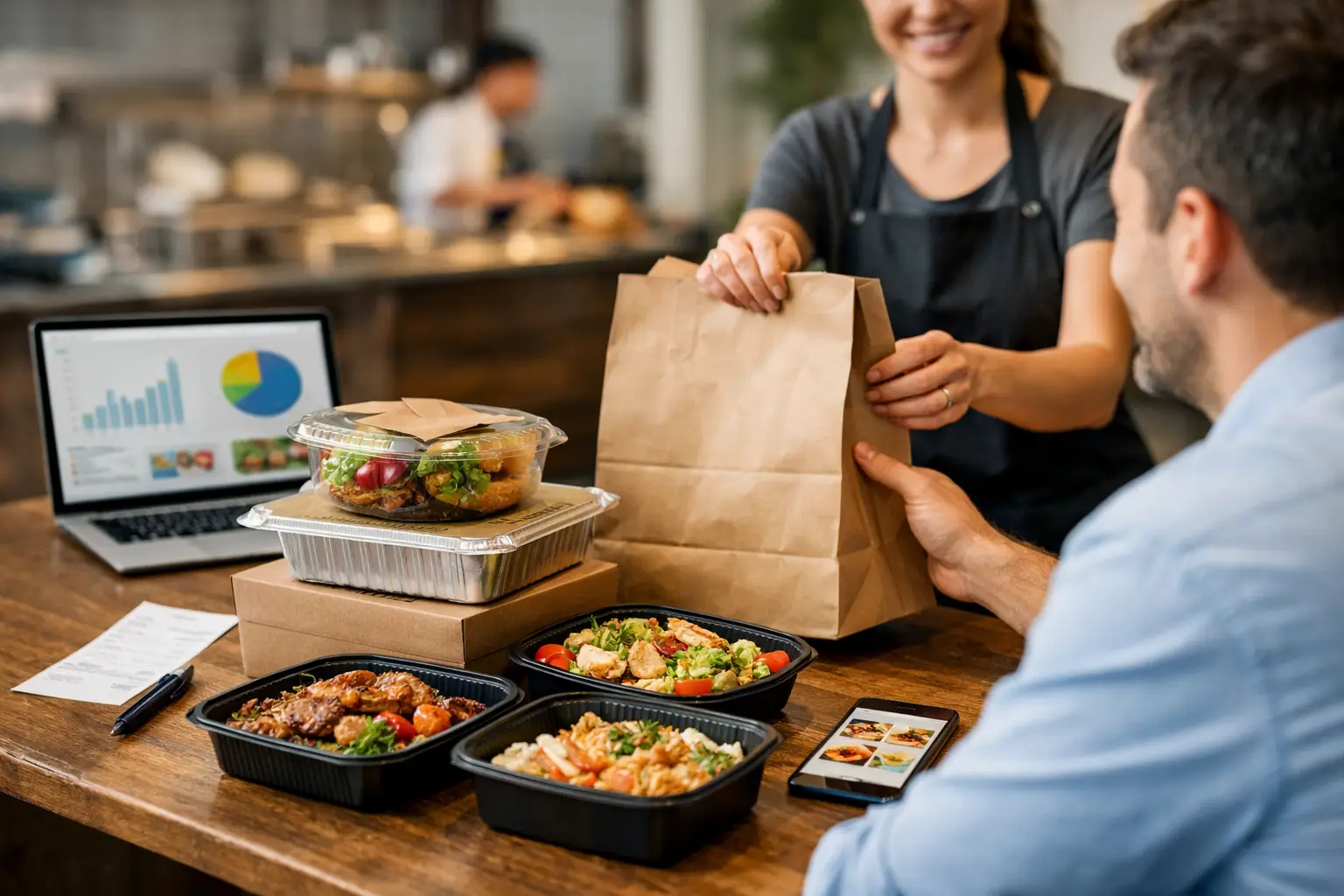 Guia de vendas diretas para restaurantes lucrar
