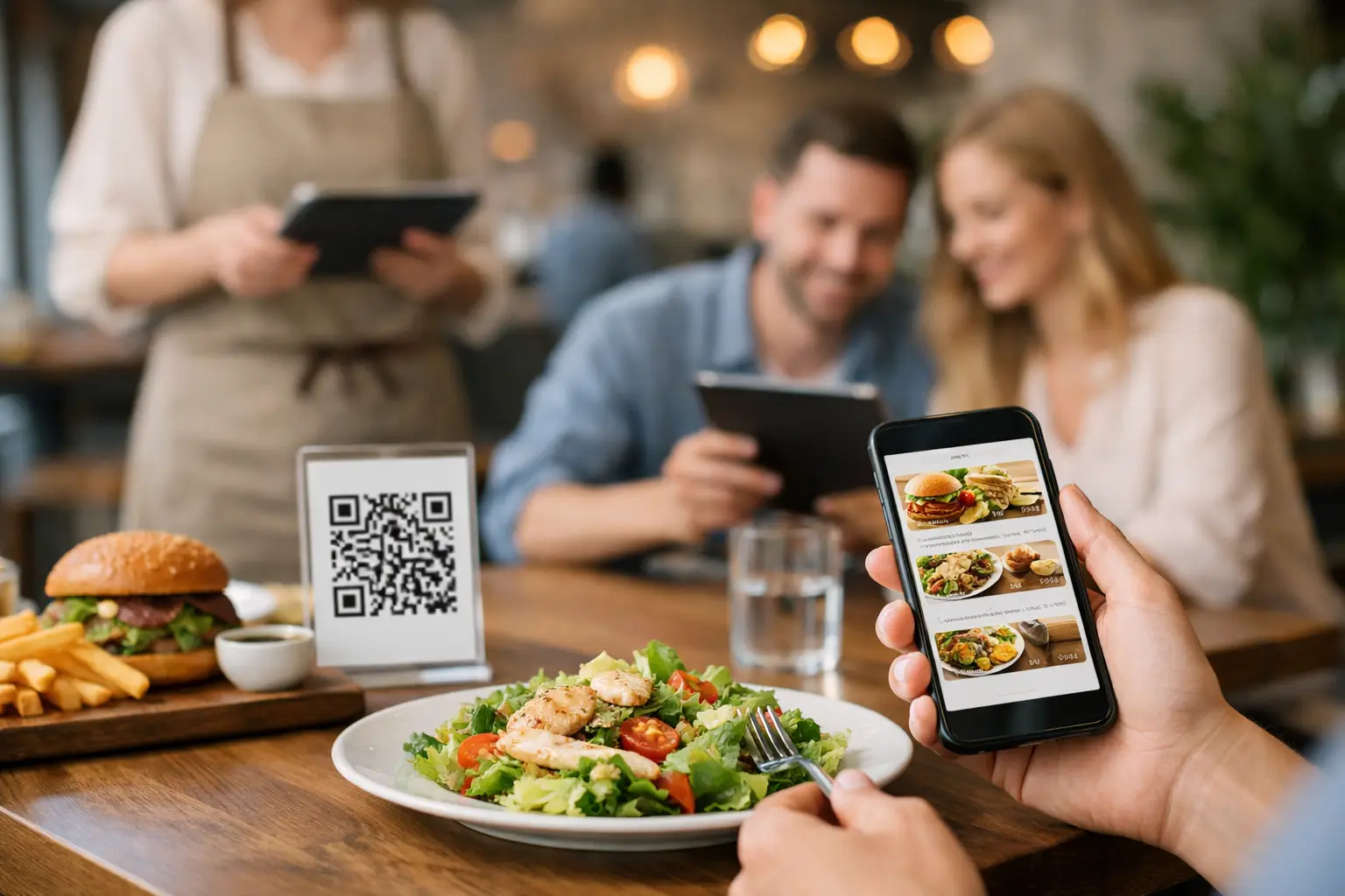 Benefícios do cardápio online para o restaurante