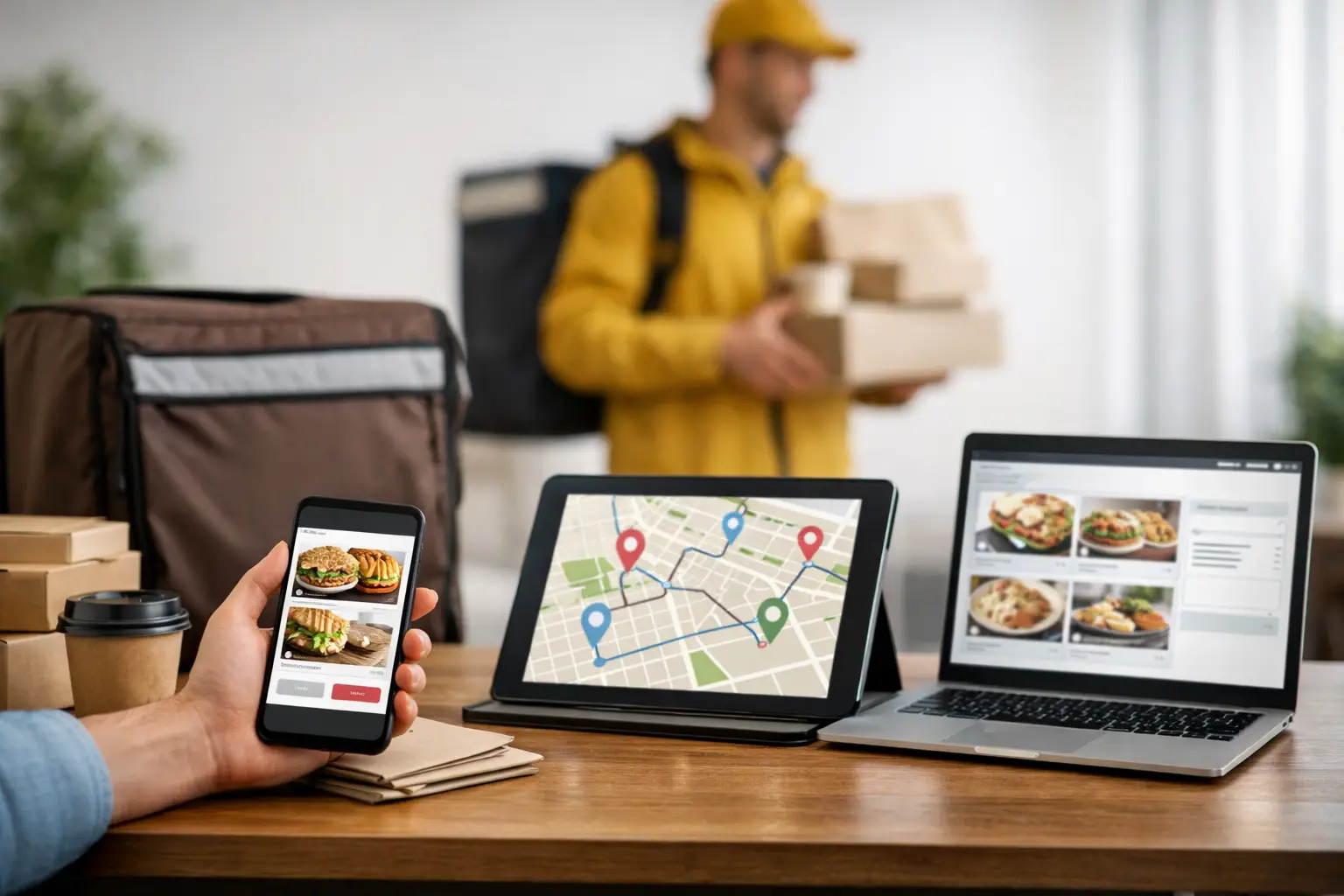 Sistema de delivery próprio: venda sem comissão