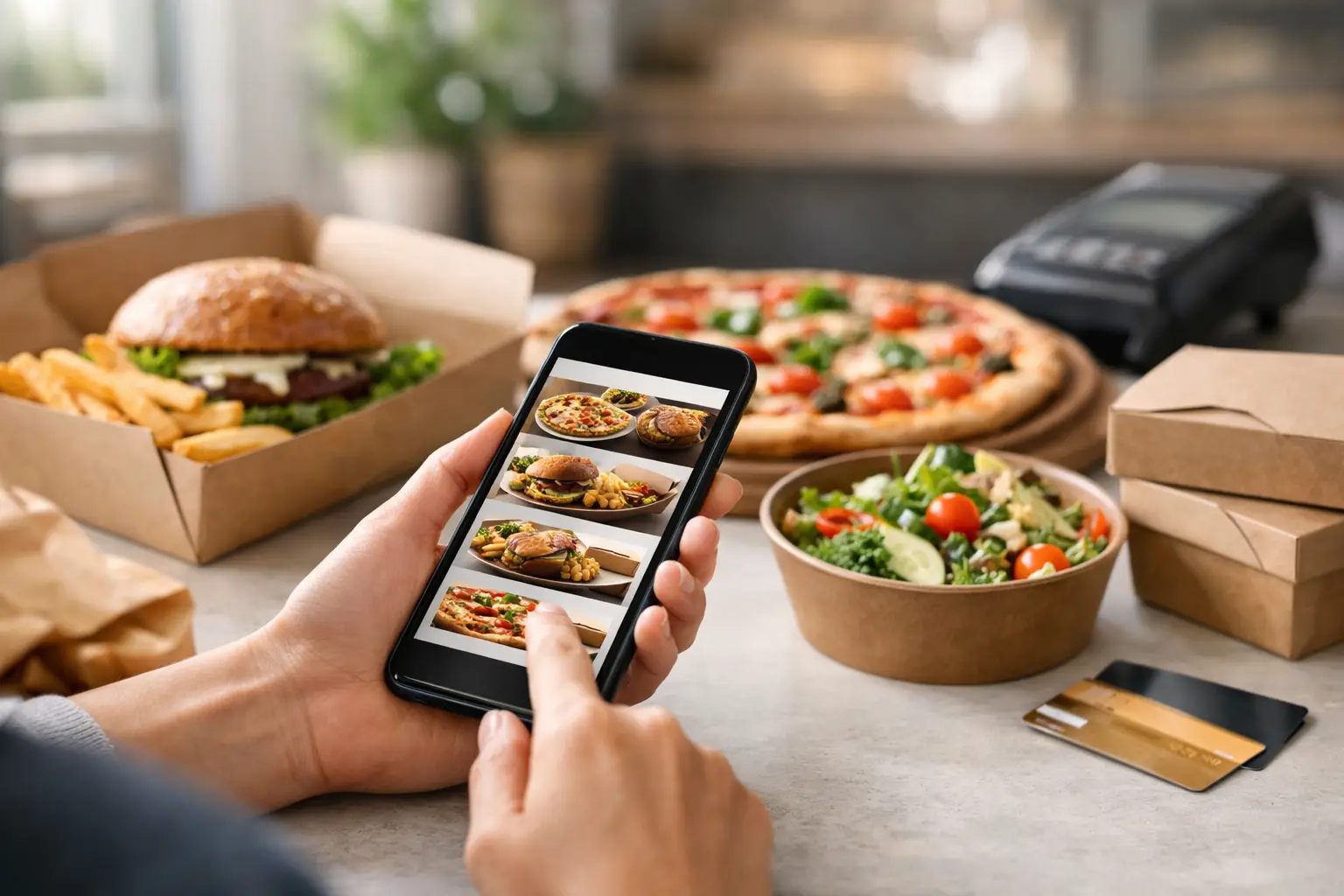 Pedido online para restaurante sem comissão